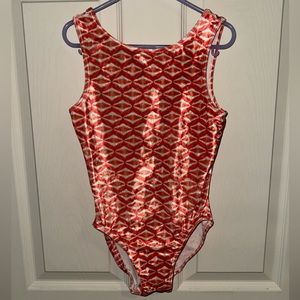 leotard for gymnastics size medium